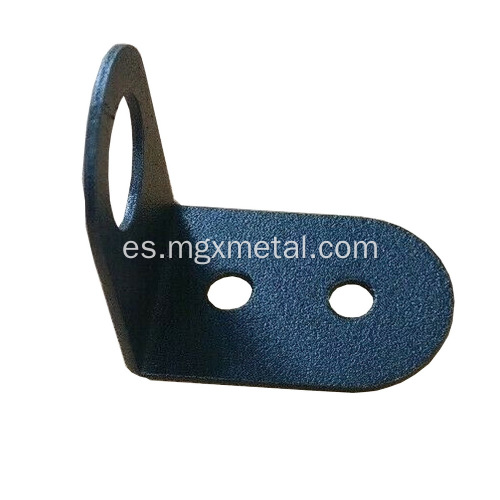 Soporte de montaje de alternancia de alternancia de metal negro con recubrimiento en polvo
